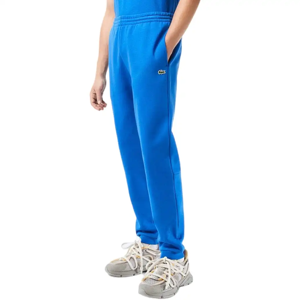 Lacoste Tapered Fit Fleece Trackpants (Kingdom Blue) XH2529-51