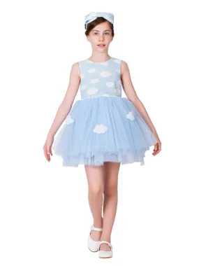 Mama Luma Dress Cloud Blue