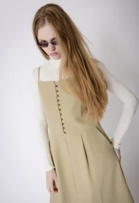 Matilda Dress in Light Olive