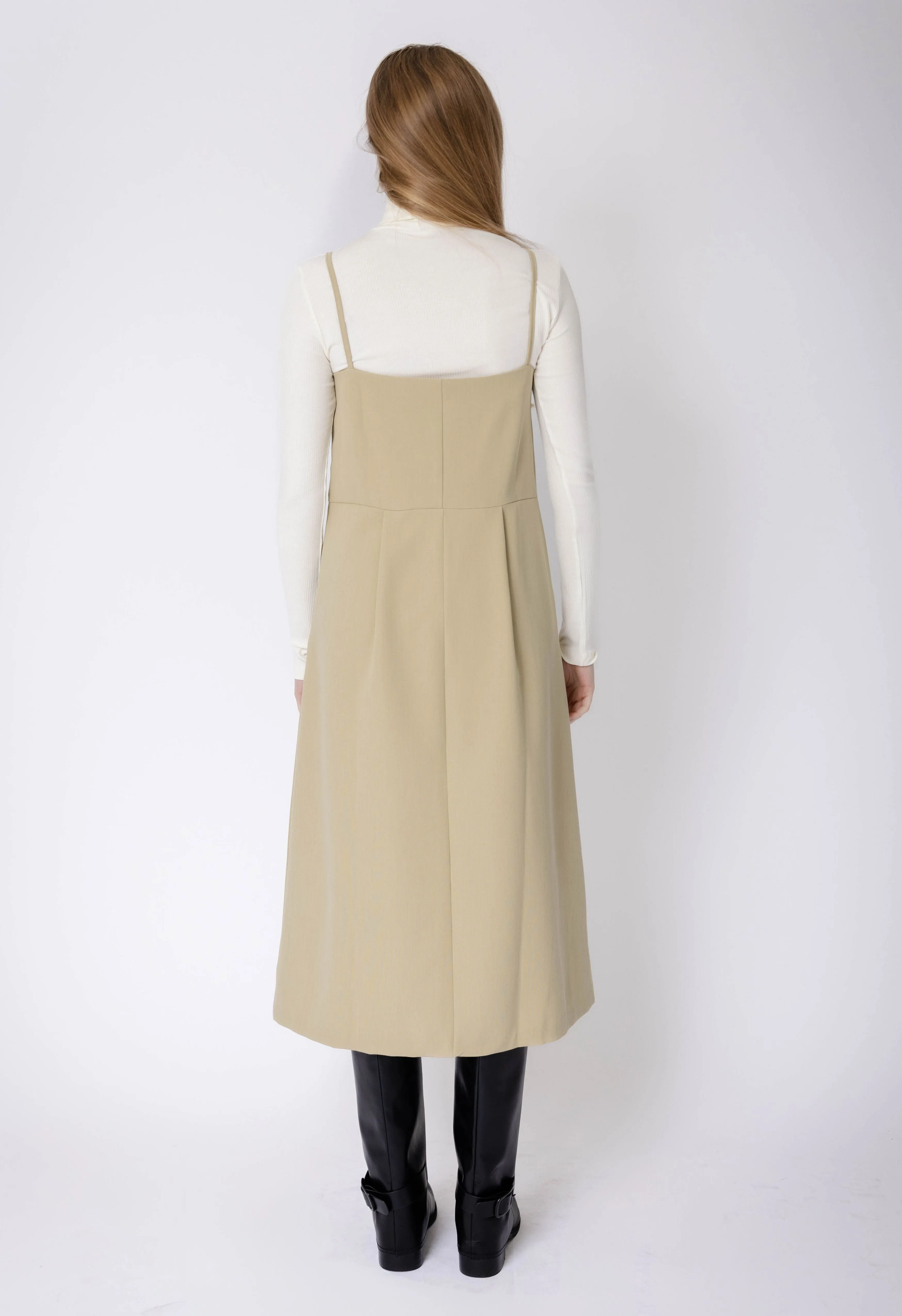 Matilda Dress in Light Olive