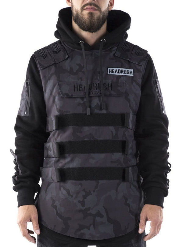 Men's Black Ops Bullet Vest Hoodie