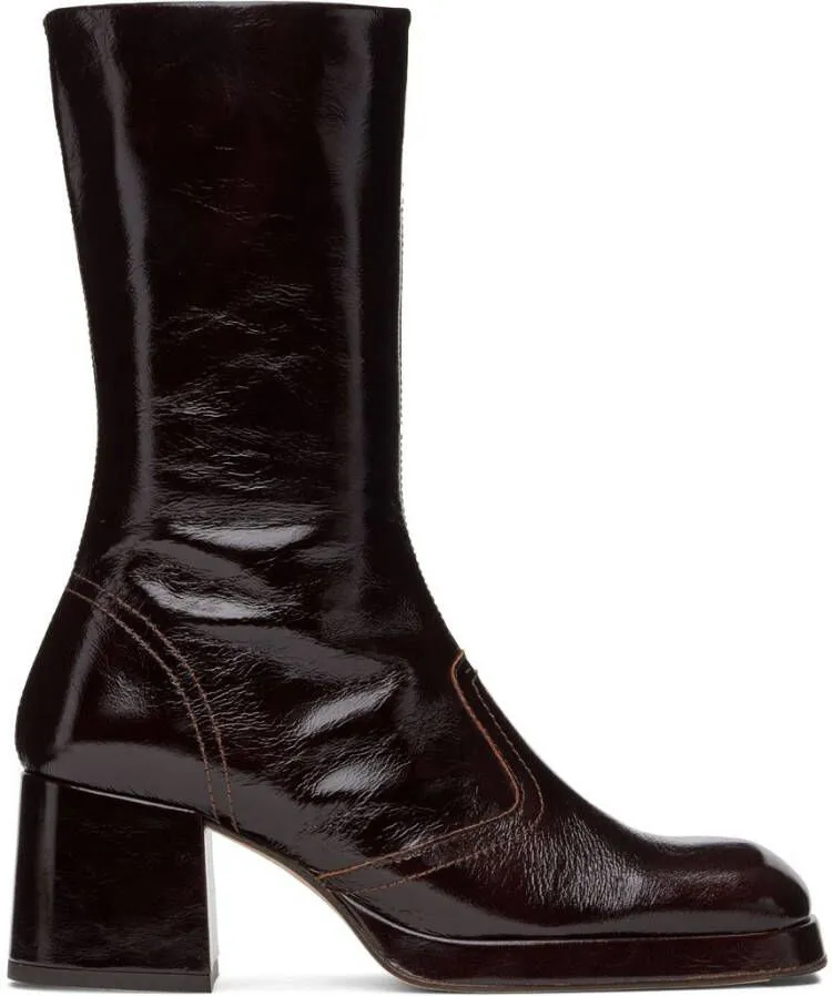 Miista Brown Cass Boots