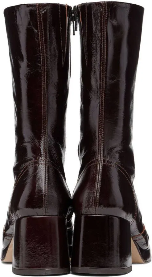 Miista Brown Cass Boots