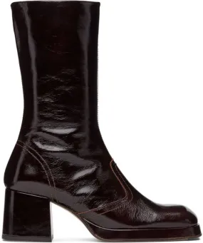 Miista Brown Cass Boots