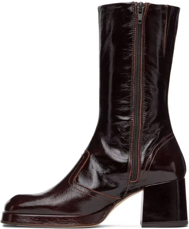 Miista Brown Cass Boots