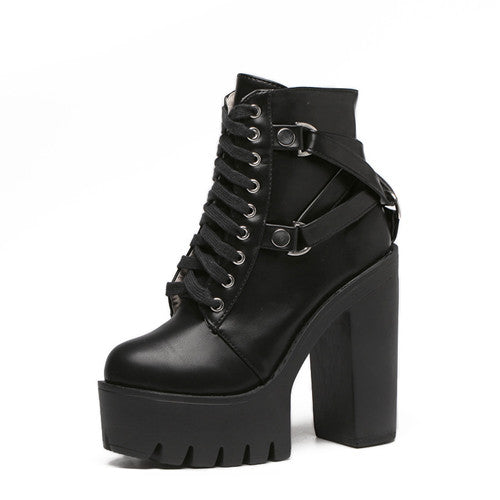 Militant Goth Combat Boots