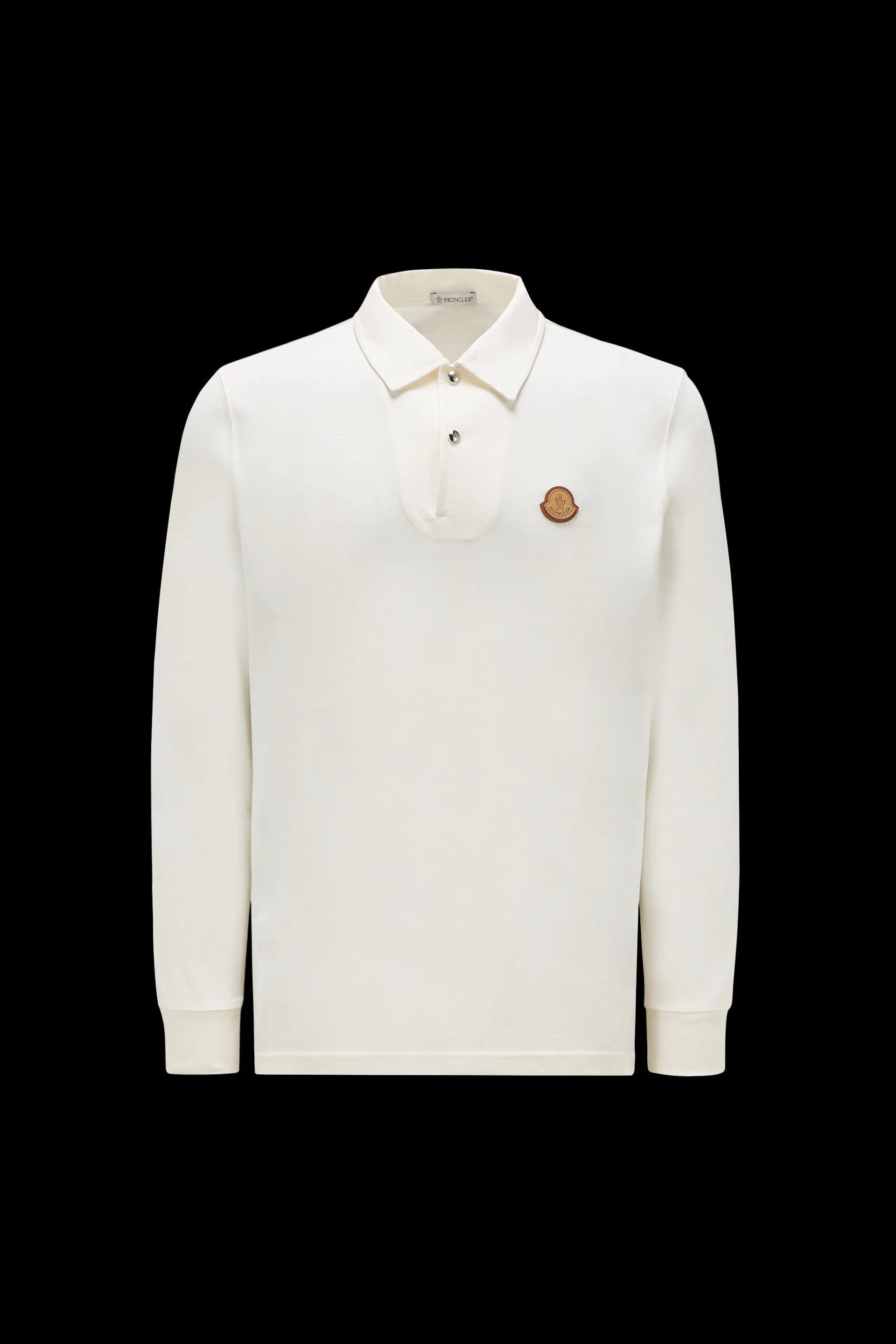 MONCLER  |Logo Long Sleeve Polo Shirt