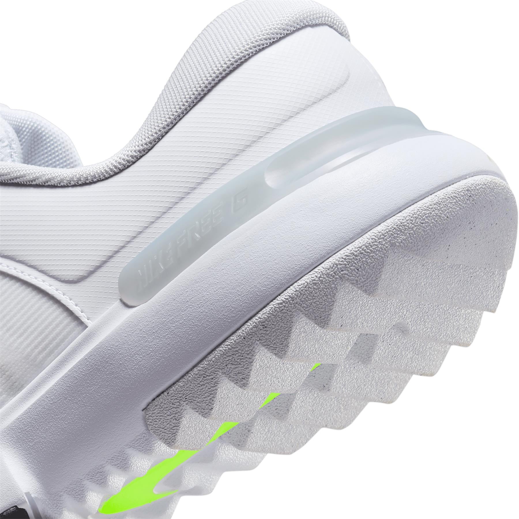 Nike Free Golf Shoes White/Grey - SU24