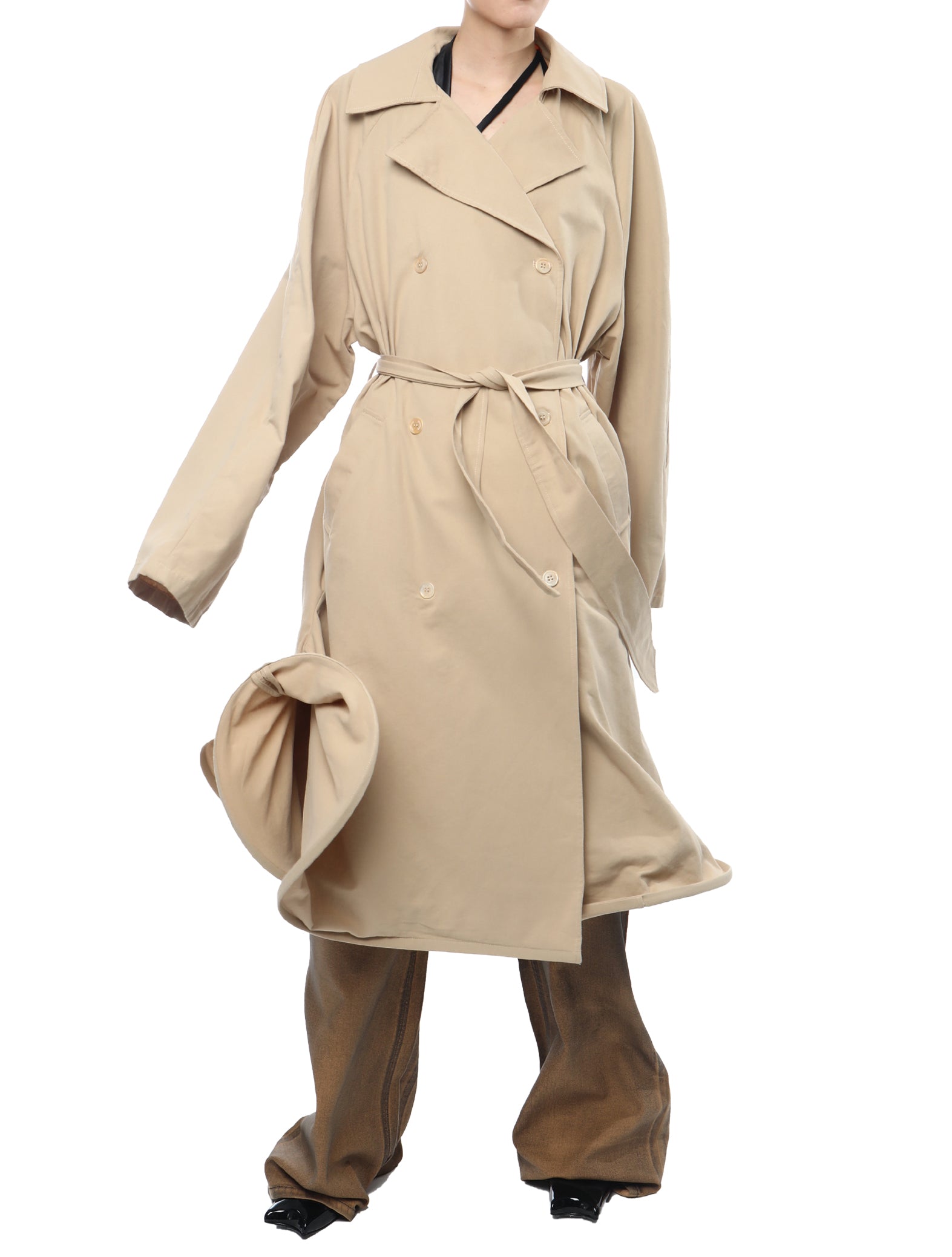 Ninamounah Boned Trench Coat