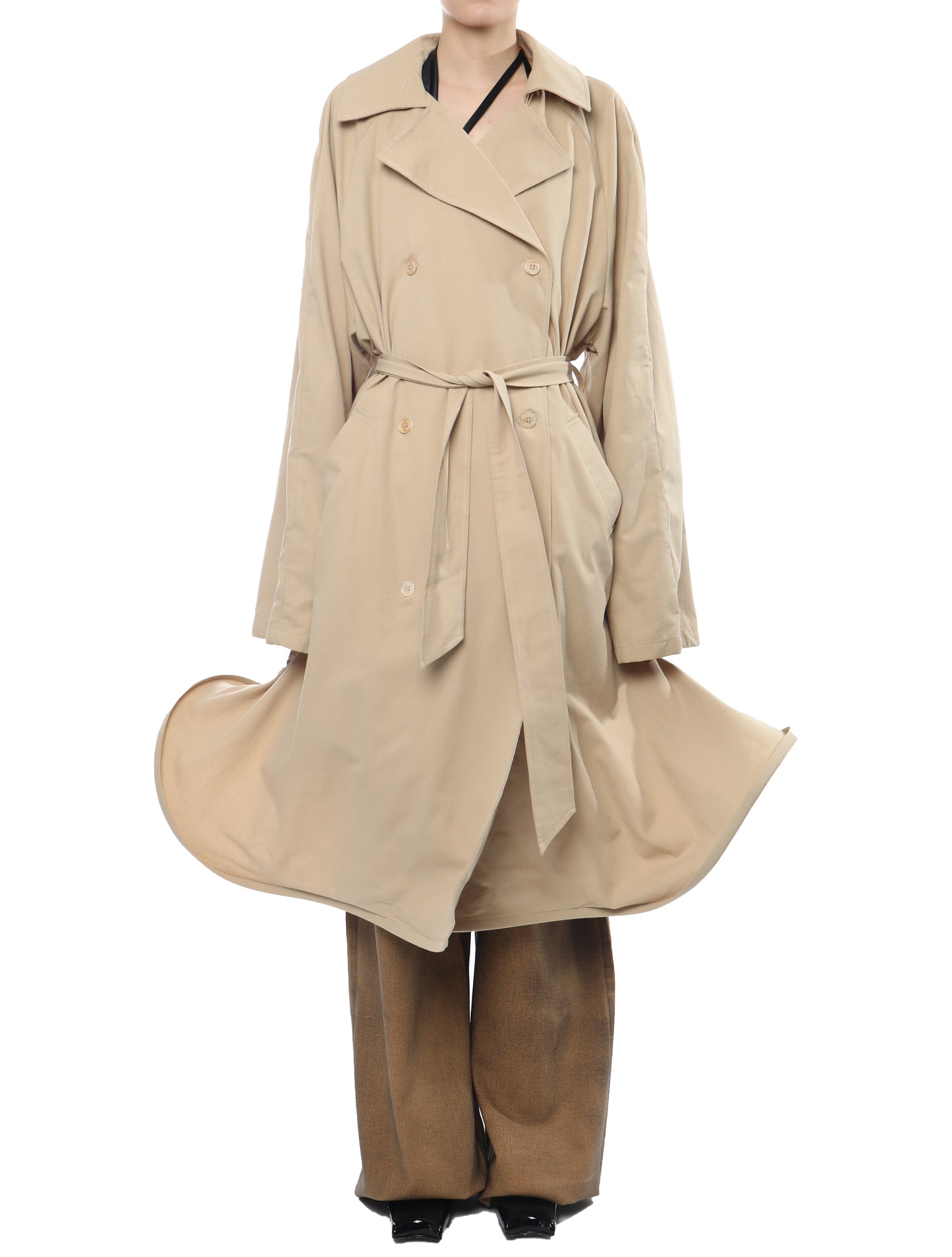 Ninamounah Boned Trench Coat