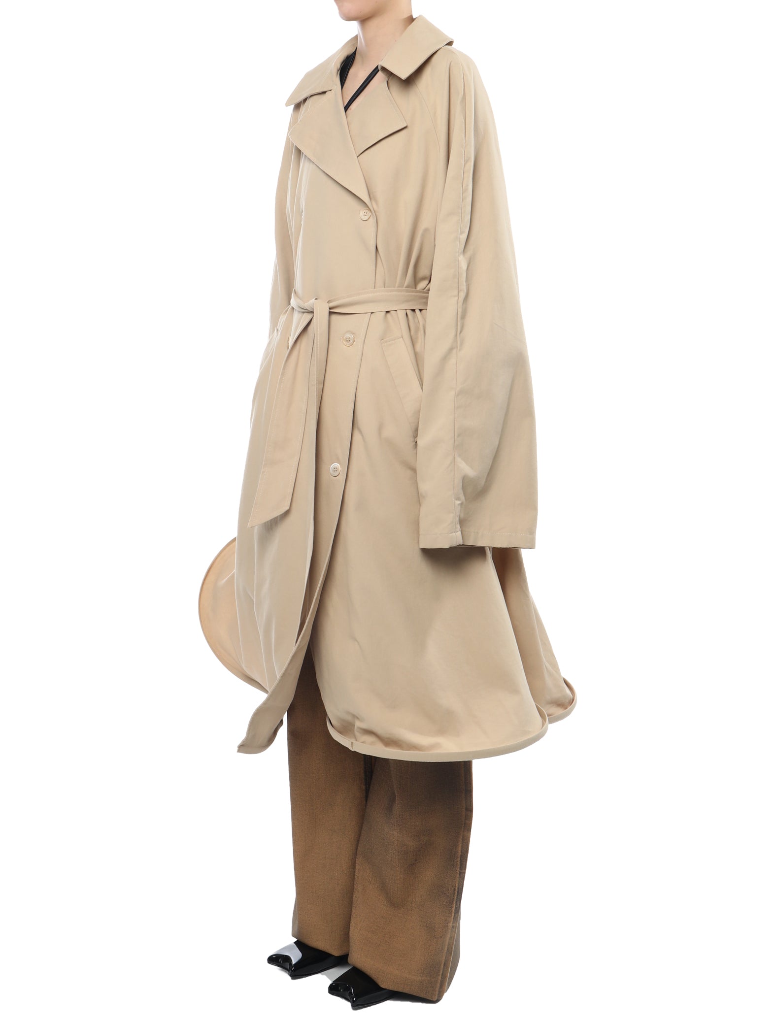 Ninamounah Boned Trench Coat