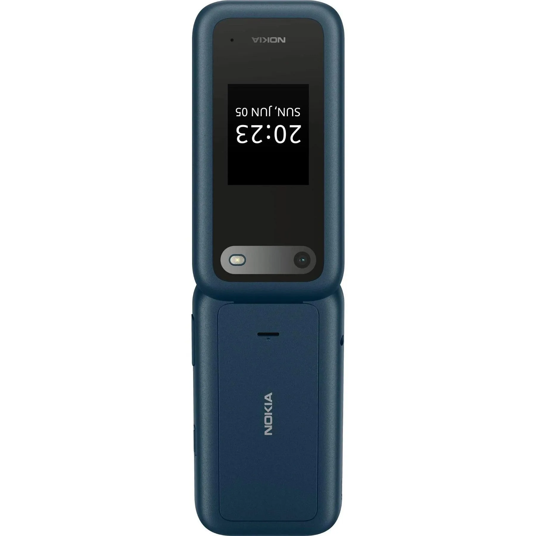 Nokia 2660 Flip Mobile Phone 128MB 2.8 4G Unlocked Dual Sim Blue