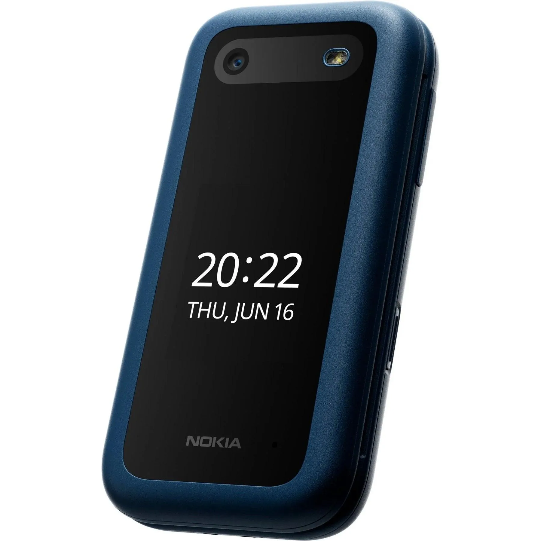 Nokia 2660 Flip Mobile Phone 128MB 2.8 4G Unlocked Dual Sim Blue