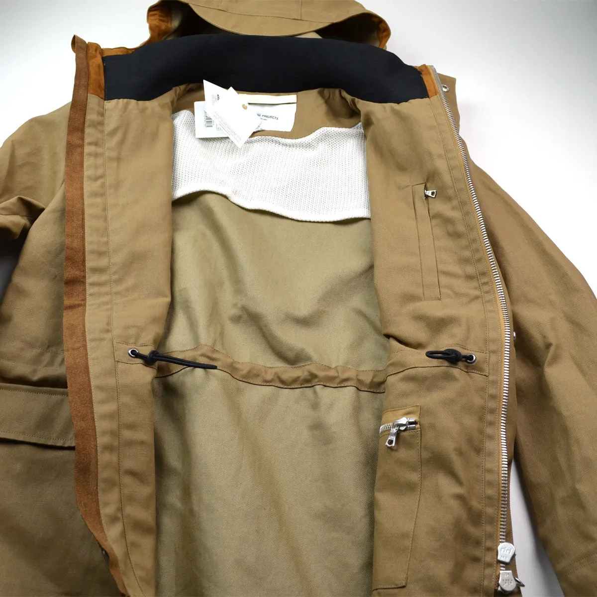 Norse Projects - Nunk Forest Cotton Parka - Khaki (Beige)