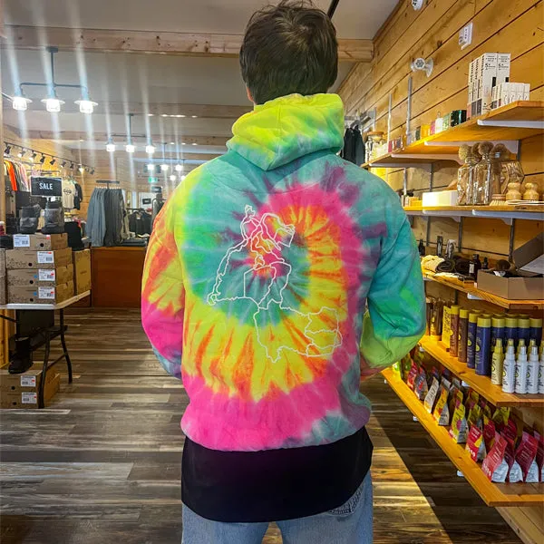 Northgate Trails Unisex Hoodies - Classic Trail 2.0 - Minty Rainbow