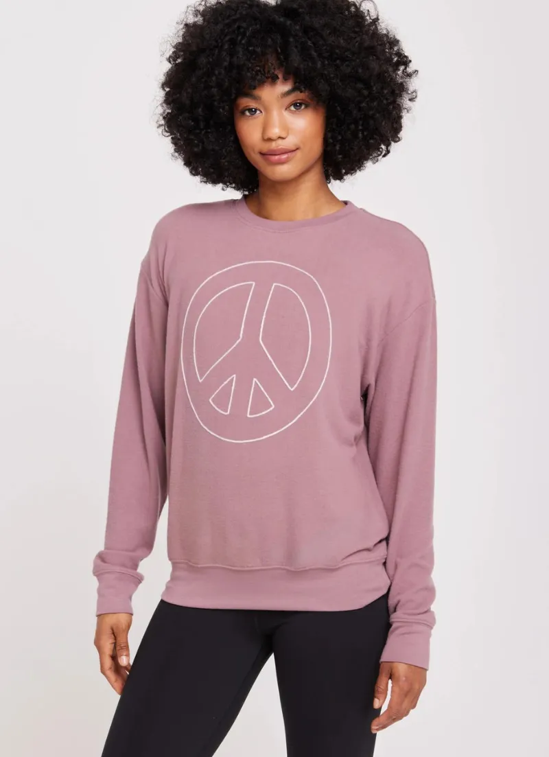 Peace Relaxed Savasana Sweater