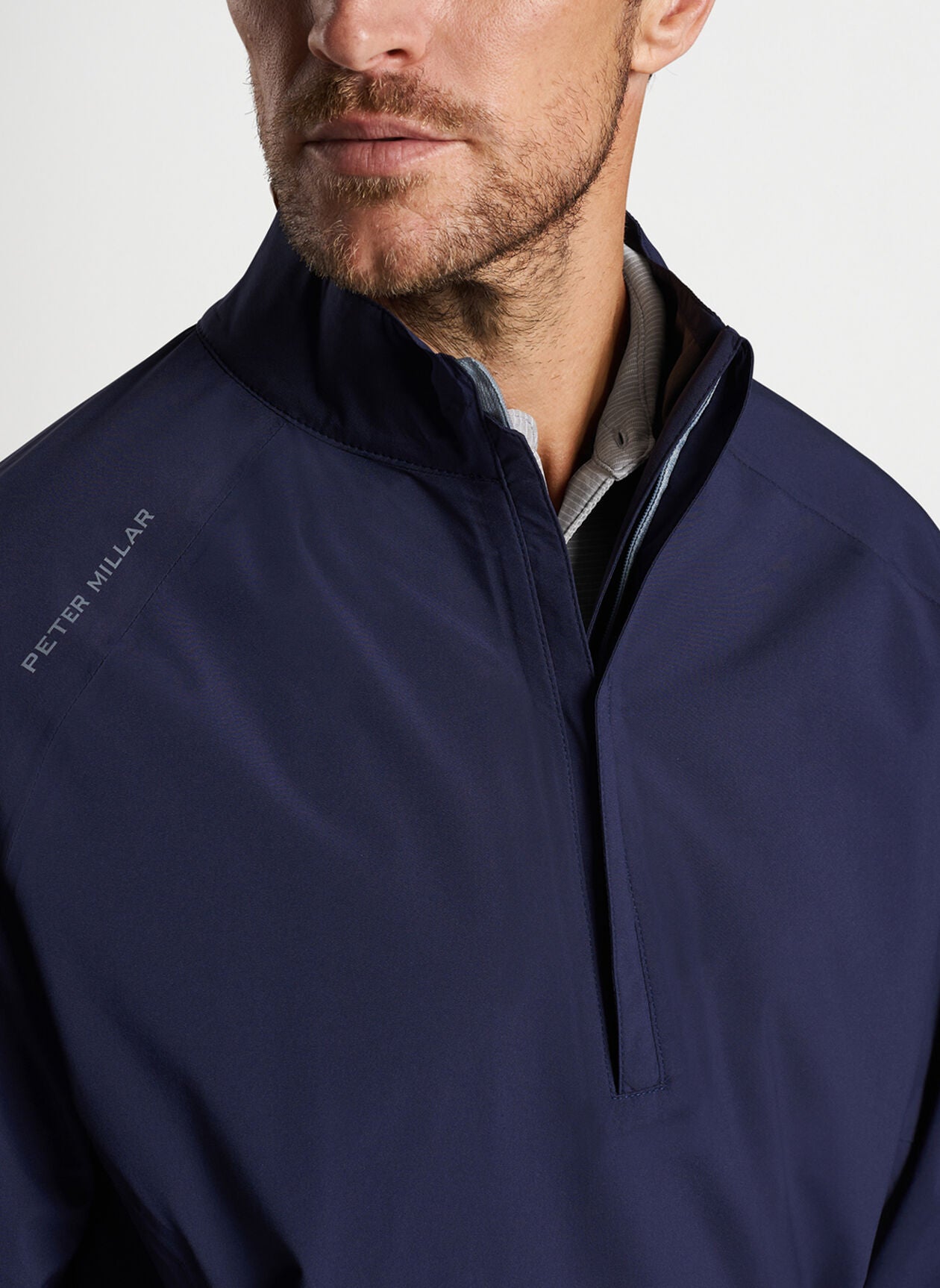 Peter Millar Shield Half-Zip Rain Shell