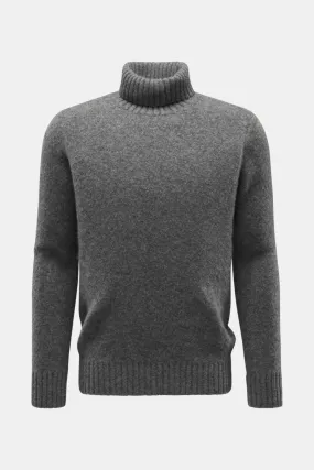 PIACENZA turtleneck jumper grey