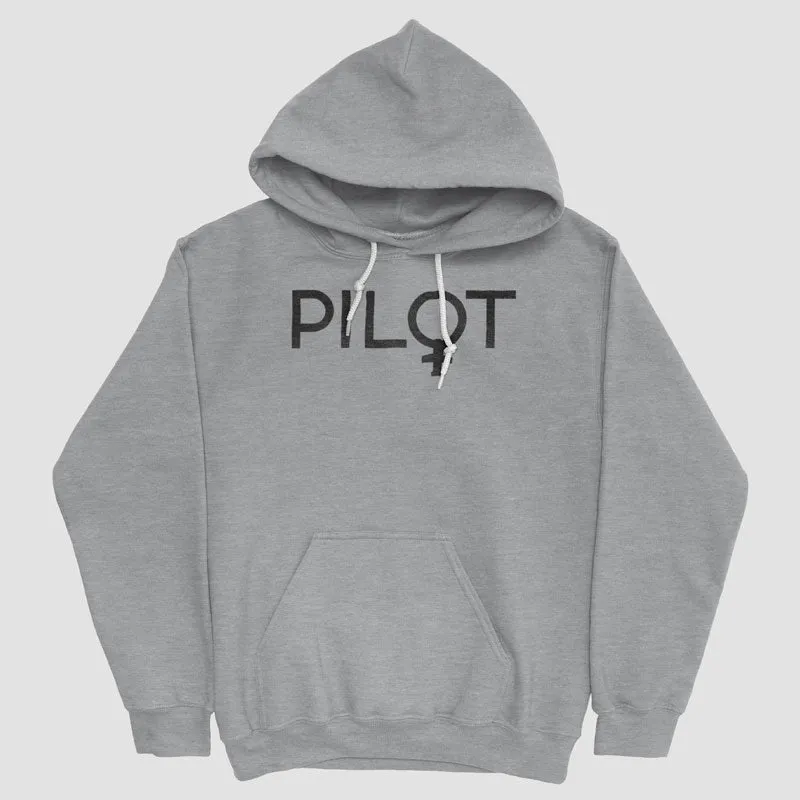 Pilot Woman - Pullover Hoody