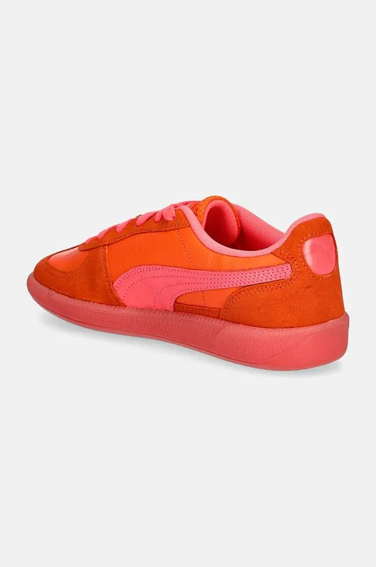 Puma leather sneakers Palermo orange color 398381