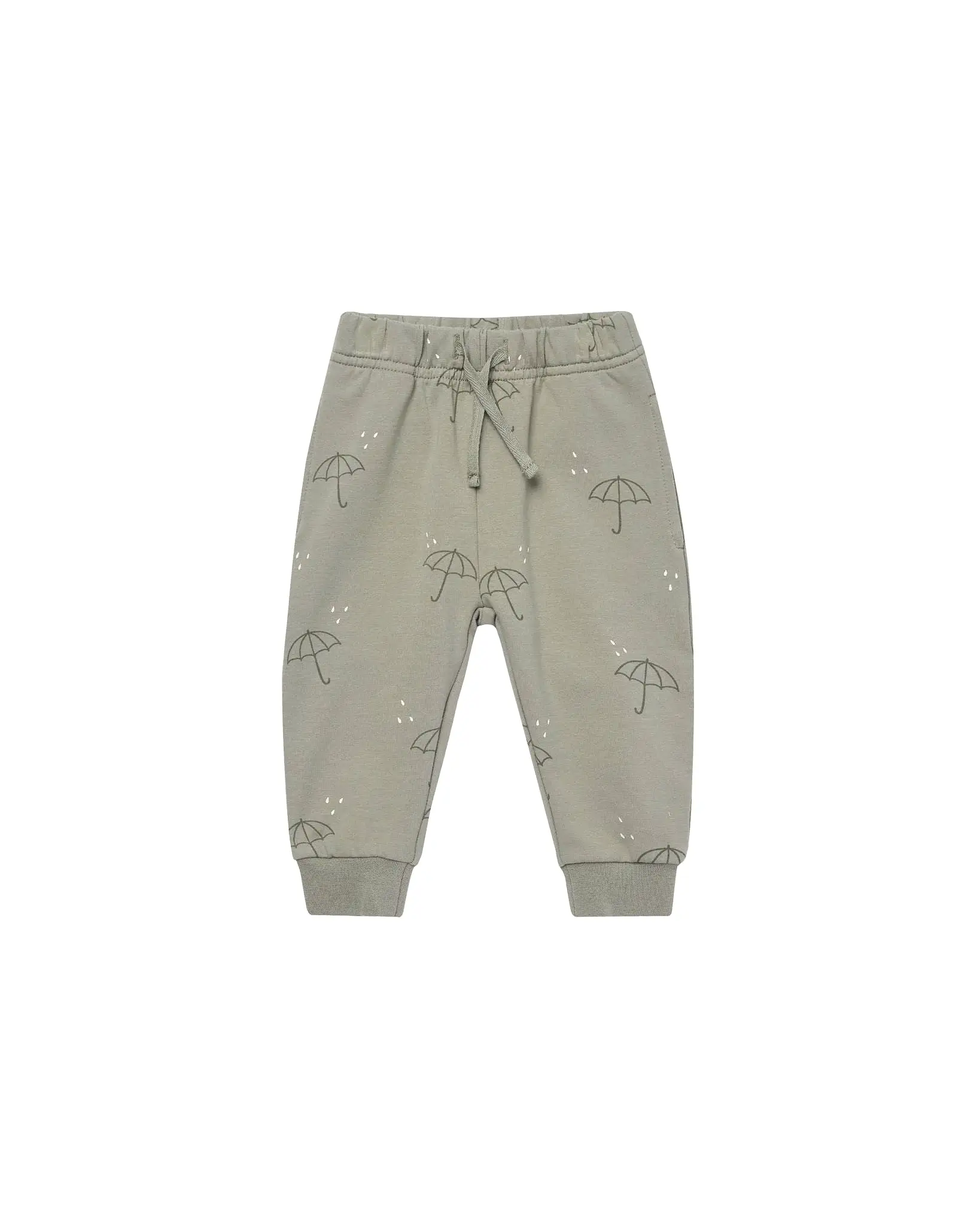 Quincy Mae - Umbrellas Relaxed Fleece Sweatpant