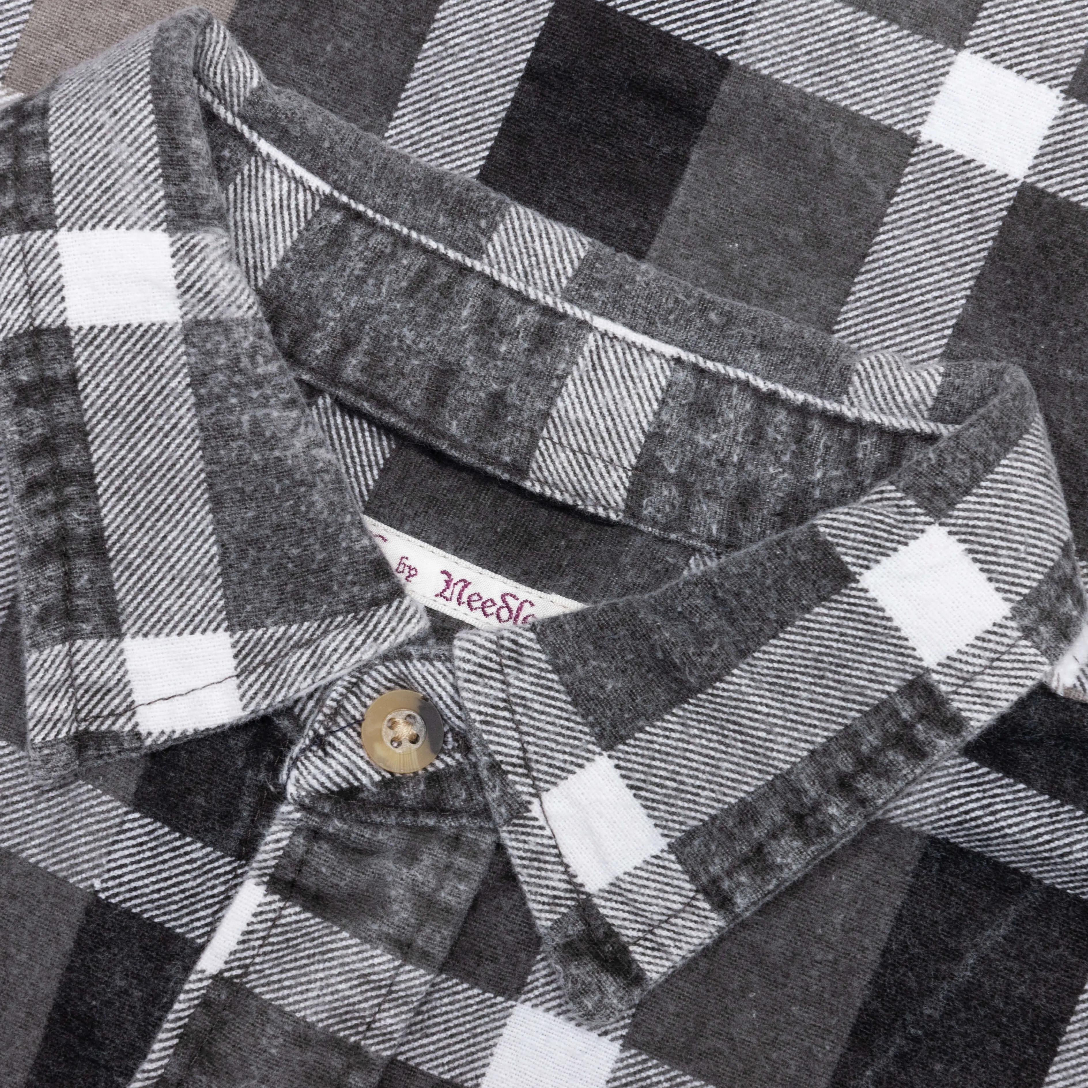 Rebuild by Flannel Shirt 7 Cuts Shirt - Grey/White