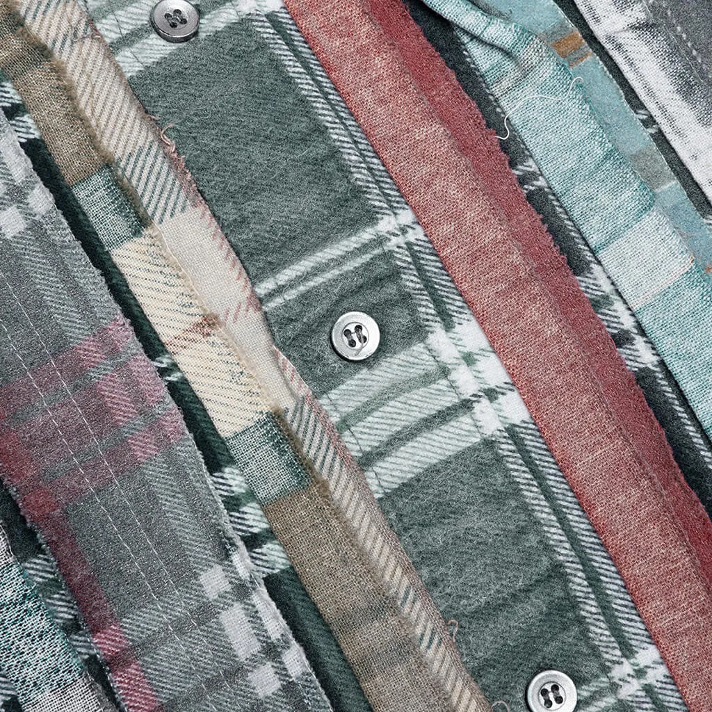 Rebuild by Flannel Shirt Ribbon Shirt / Reflection - Sage/Forest