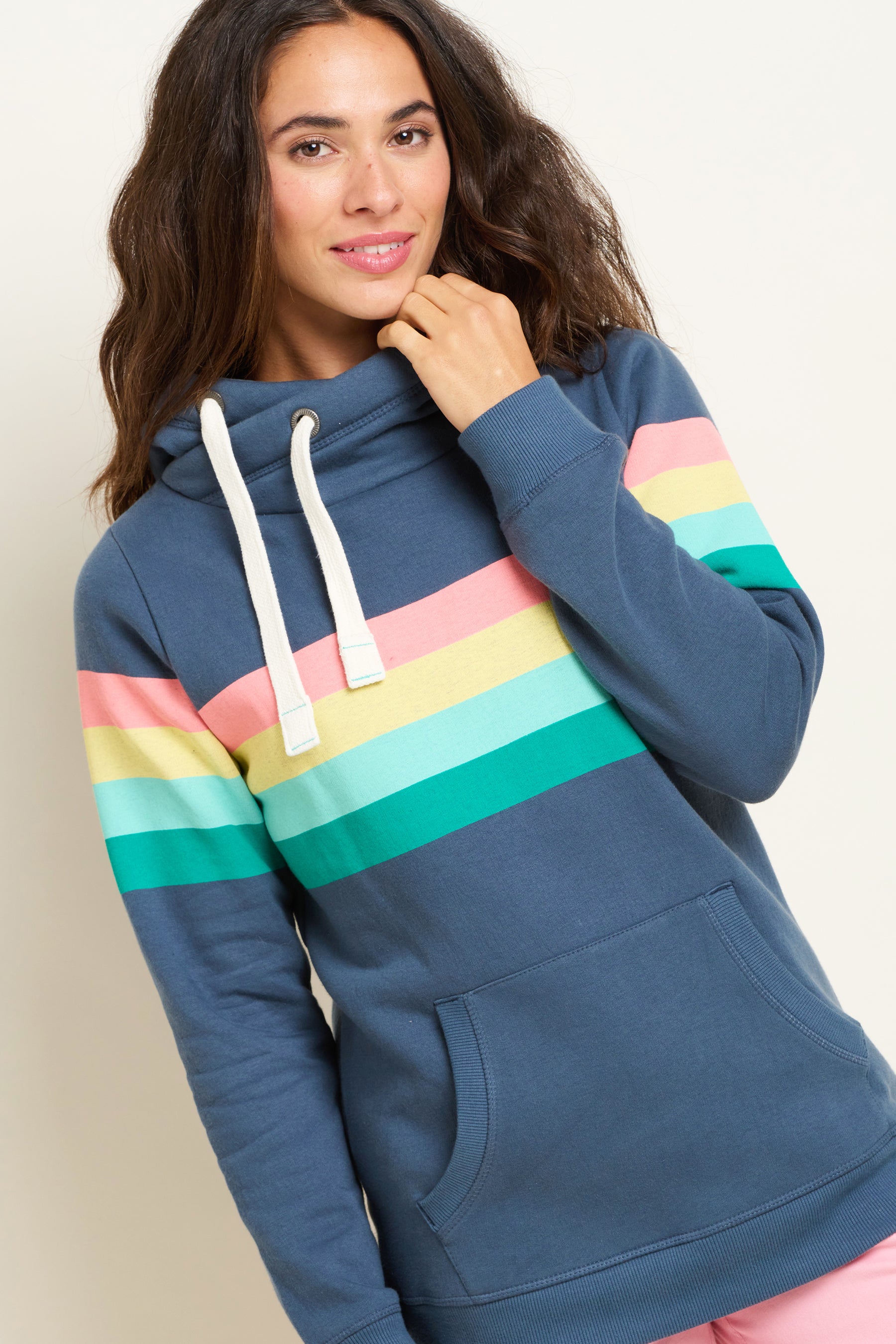 Retro Stripe Elise Hoodie