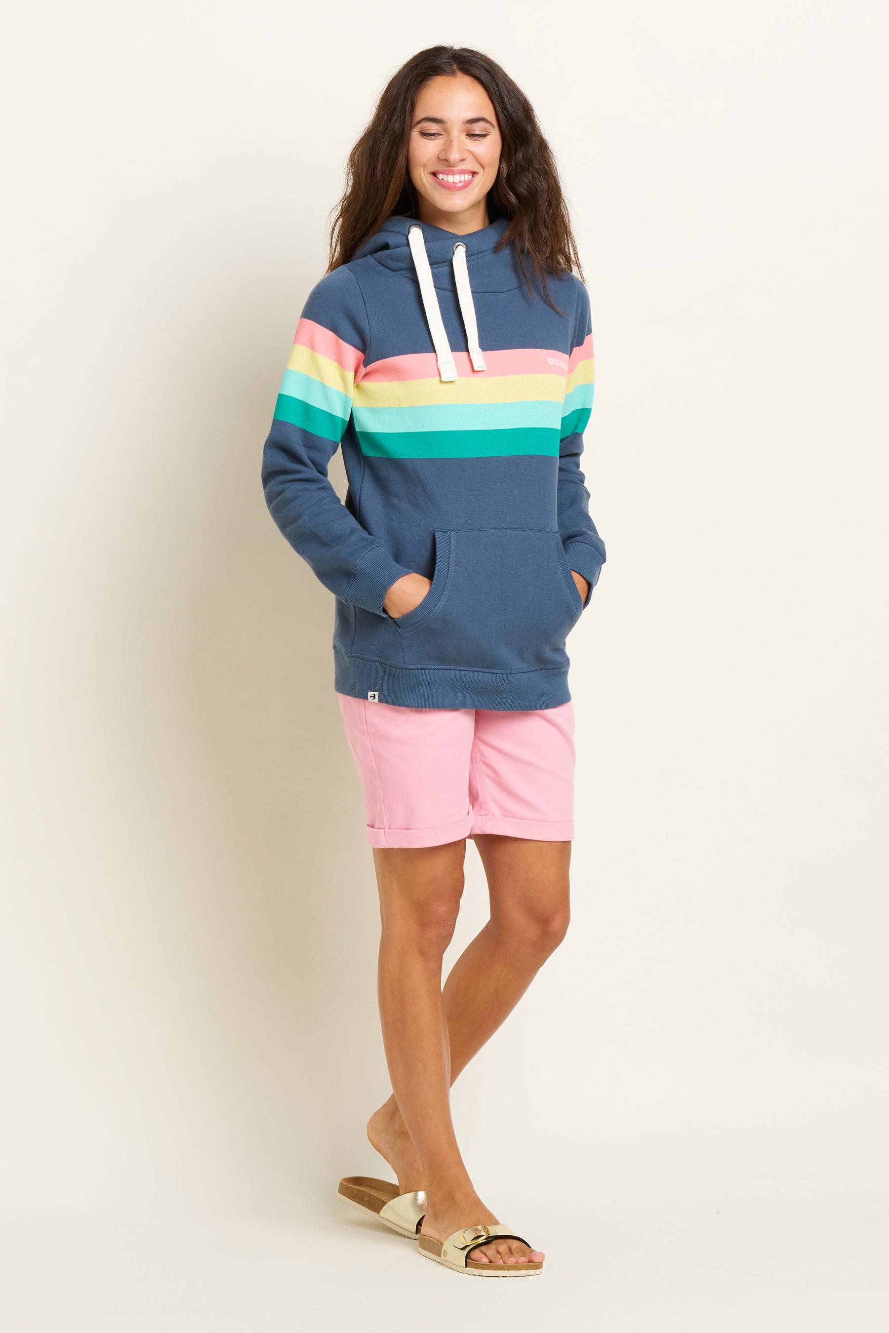 Retro Stripe Elise Hoodie