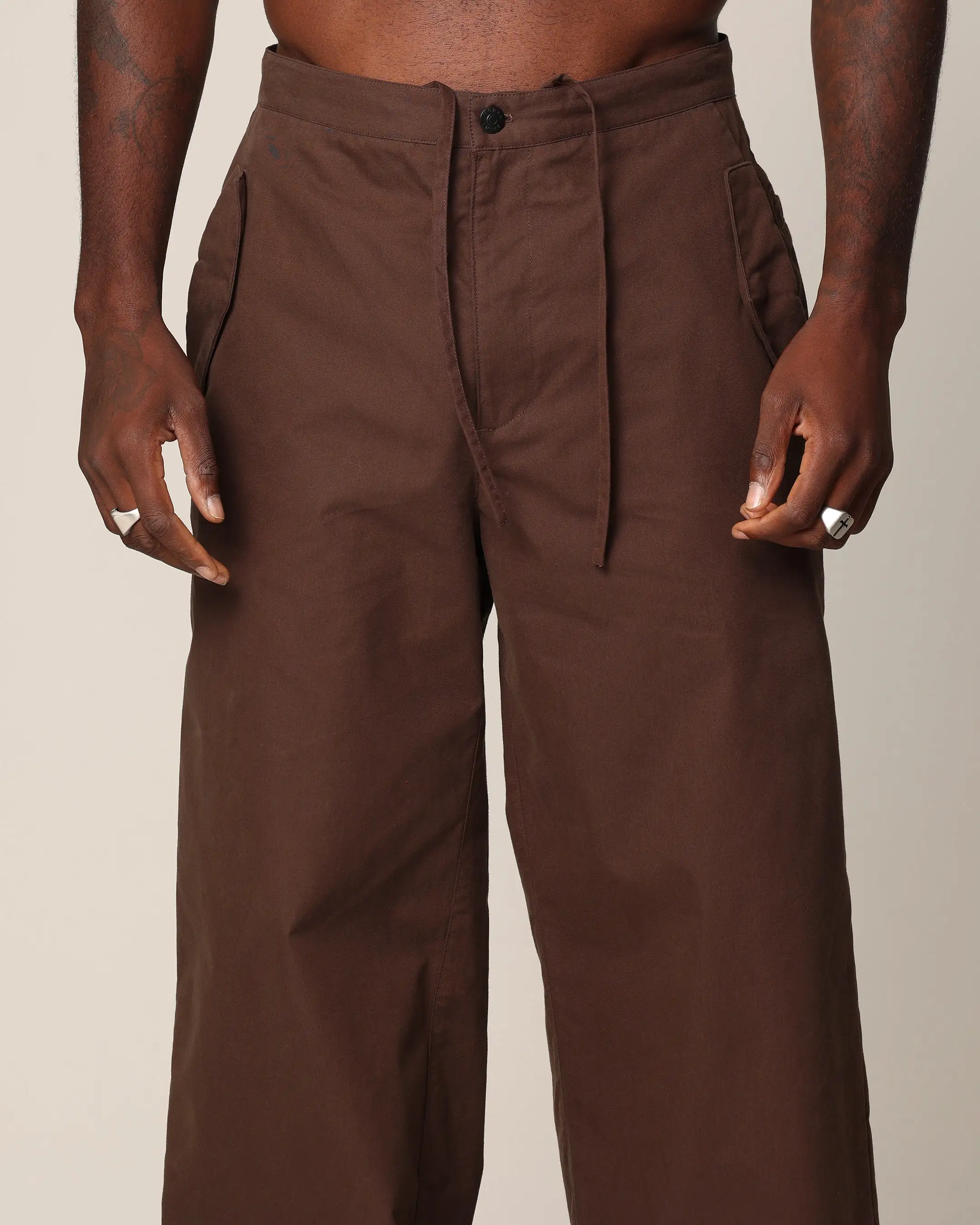 Saint Morta Nocturnal Joggers Brown