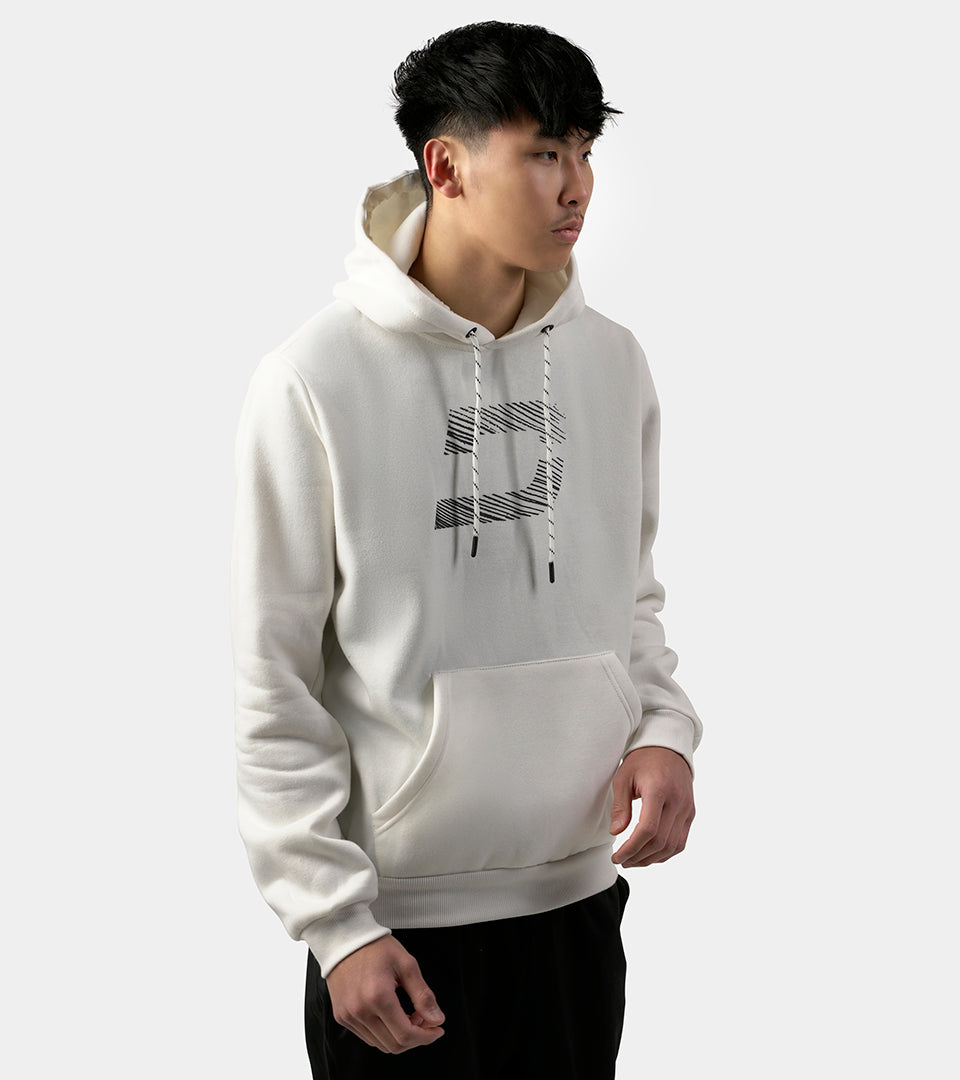 SKETCH HOODIE - WHITE