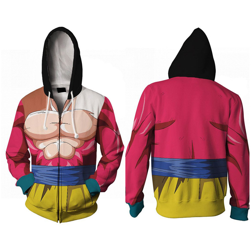 Son Goku Cosplay Hoodie 3D Printed Hooded Sweatshirt Men Women Casual Streetwear Pullover