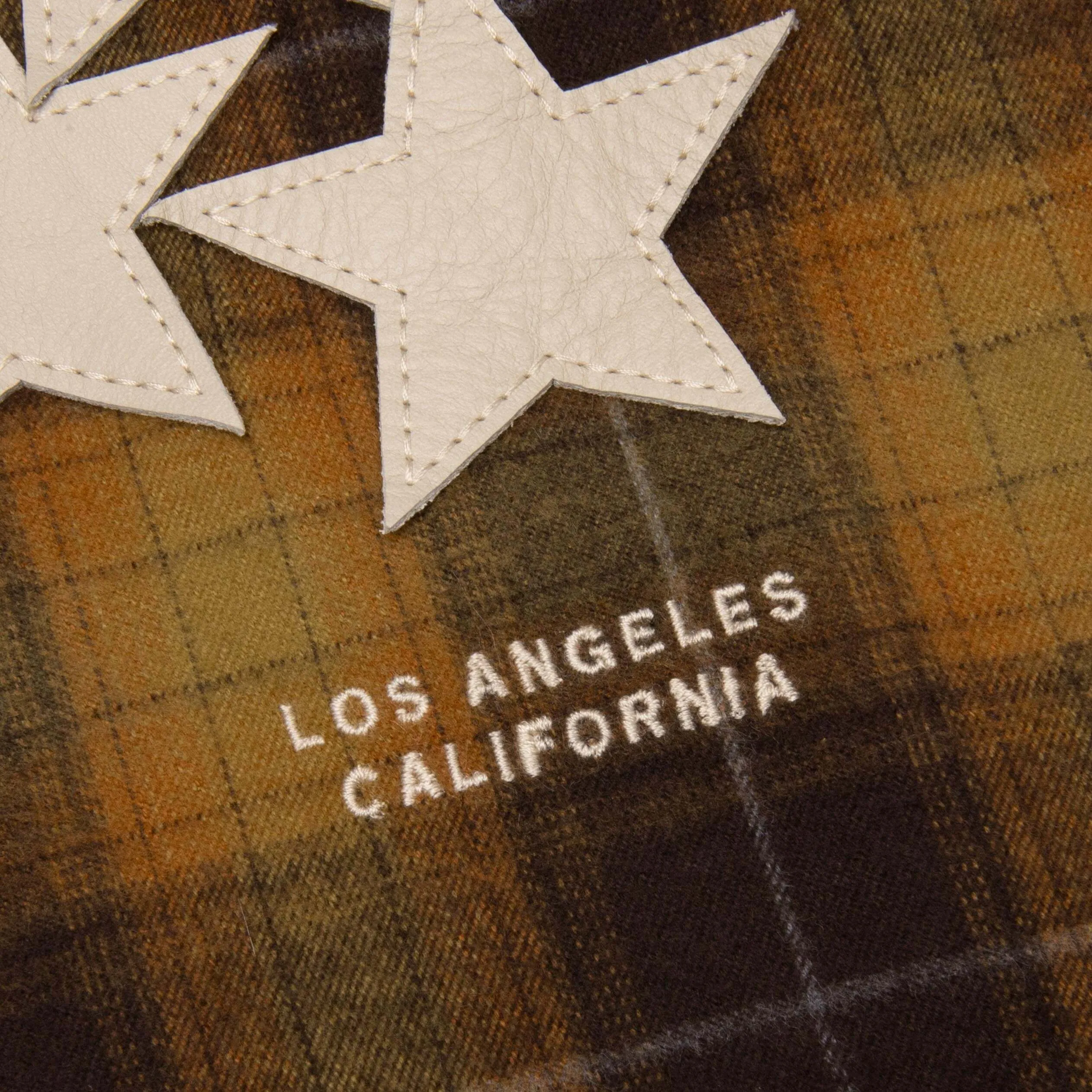 Stars Plaid Flannel - Chai Tea