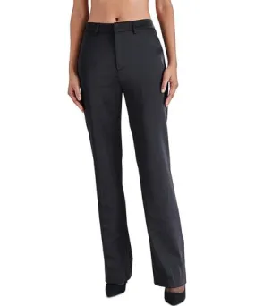 Steve Madden Mercer Womens Mid Rise Formal Straight Leg Pants