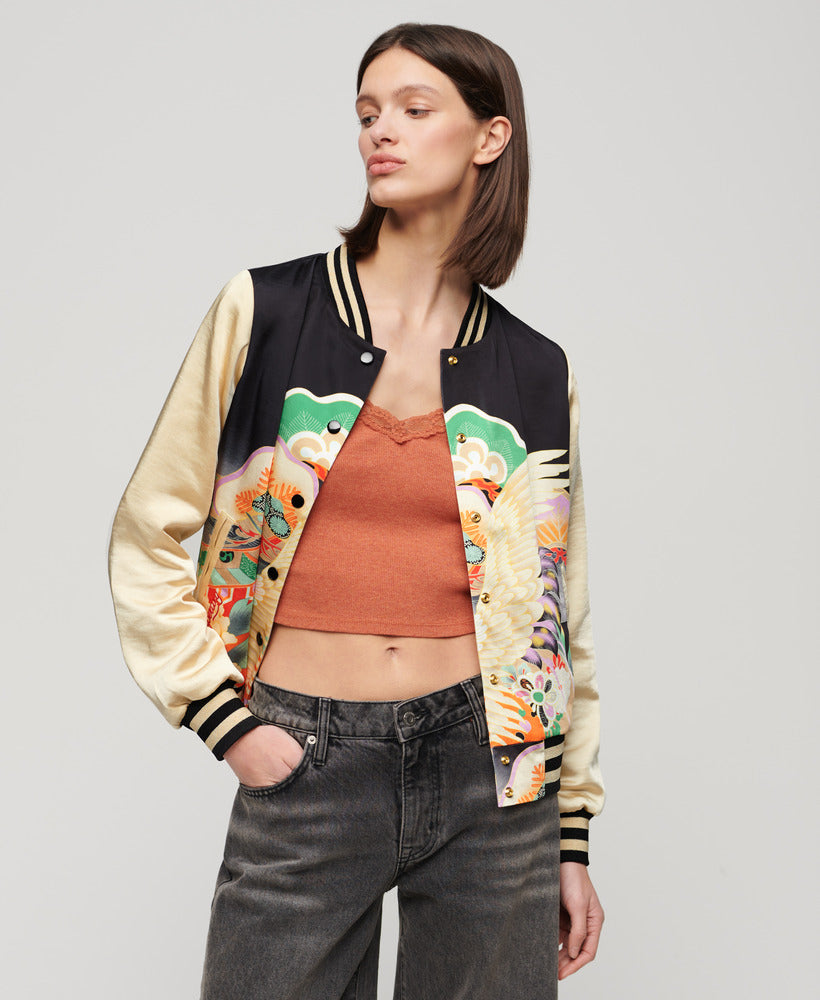 Suikajan Printed Bomber | Pagong Funetotsuru