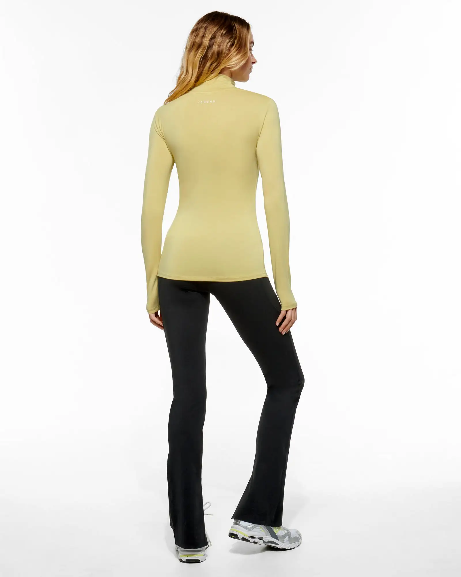 SUMMIT TURTLENECK MODAL LONG SLEEVE TOP LIME