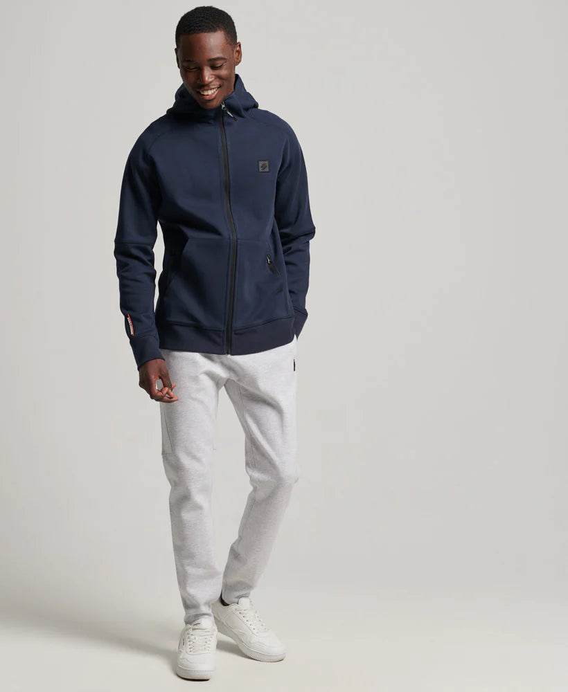 Superdry - CODE Tech Zip Hoodie Blueberry