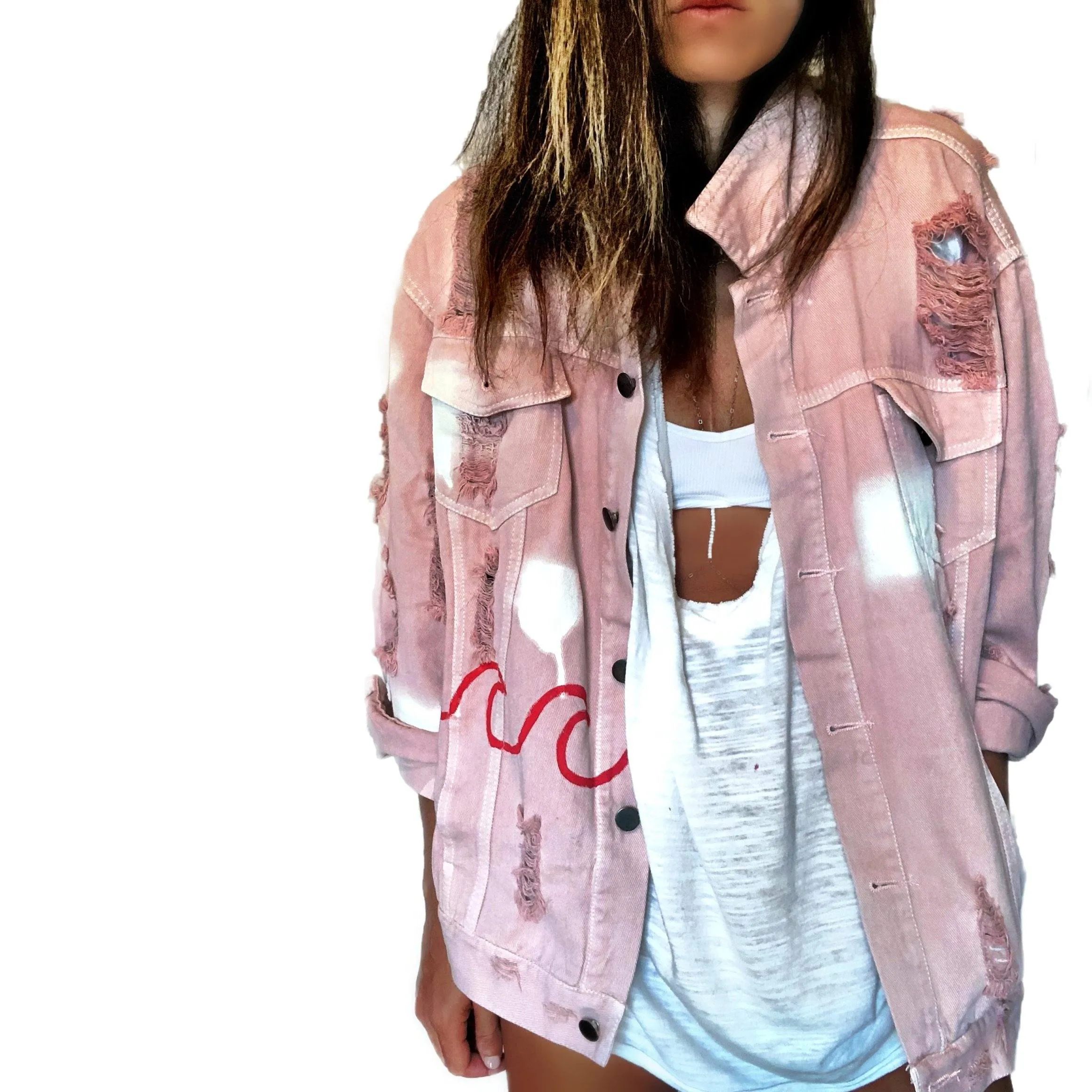 'SURFING' DENIM JACKET