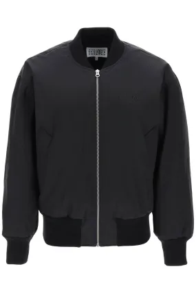 Technical Cotton Bomber Jacket