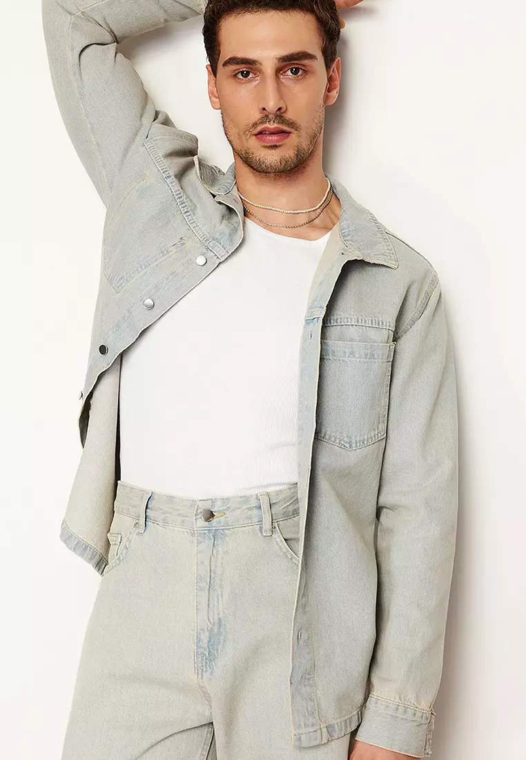 Trendyol Pockets Denim Jacket