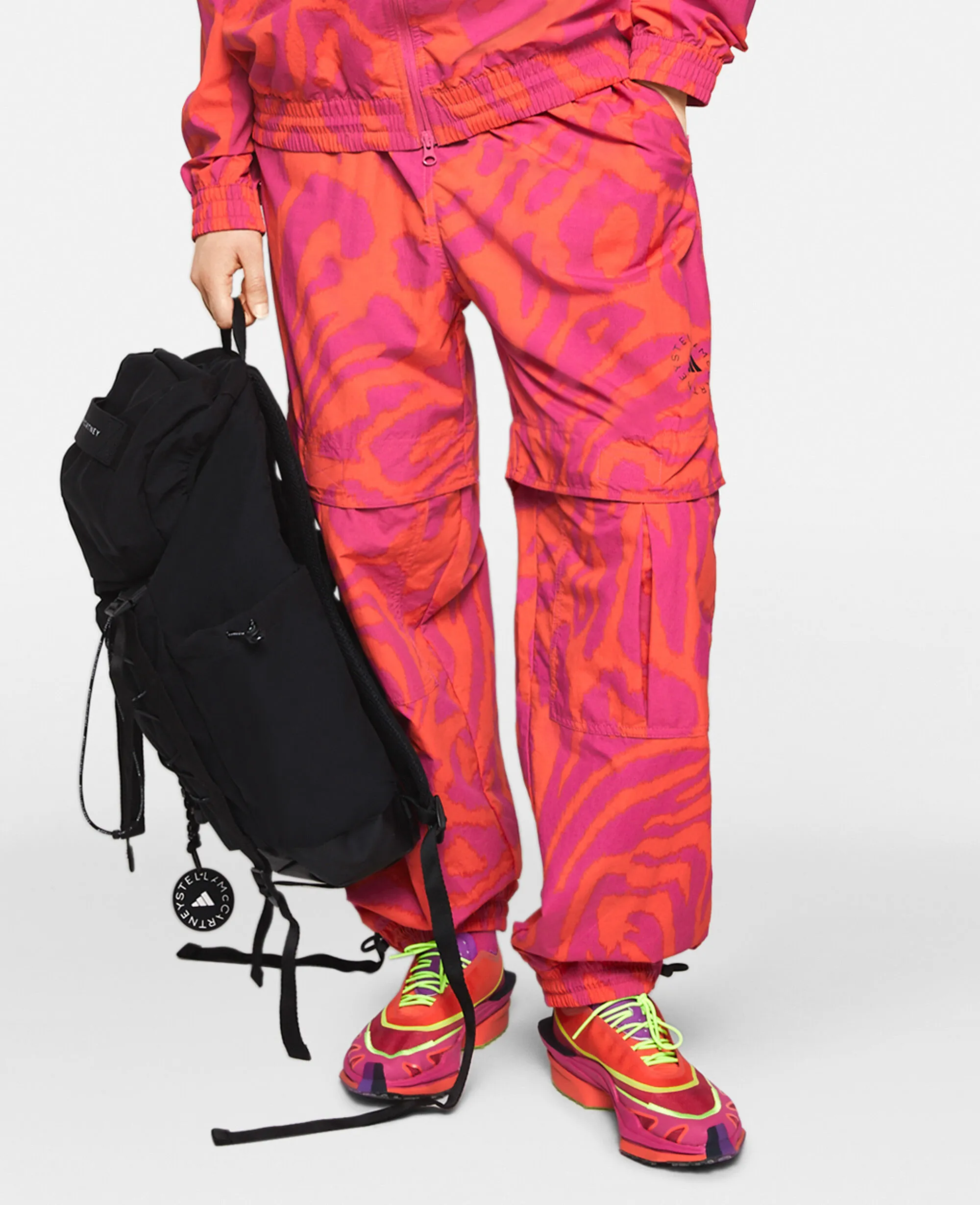 TrueCasuals Leopard Print Woven Trackpants