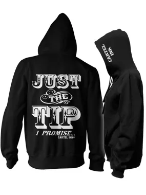 Unisex Just The Tip Zip Up Hoodie