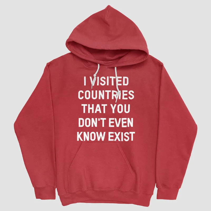 Visited Countries - Pullover Hoody