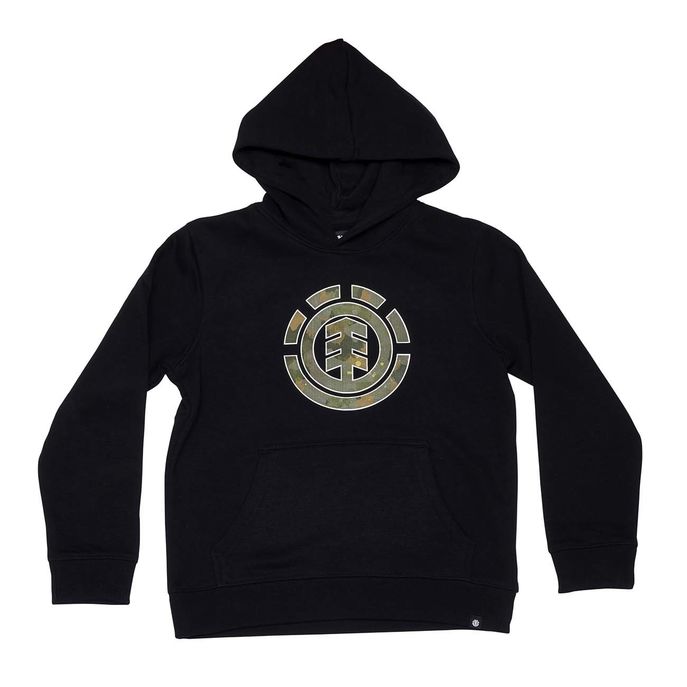 WATER CAMO FILL HOODIE Kid Black