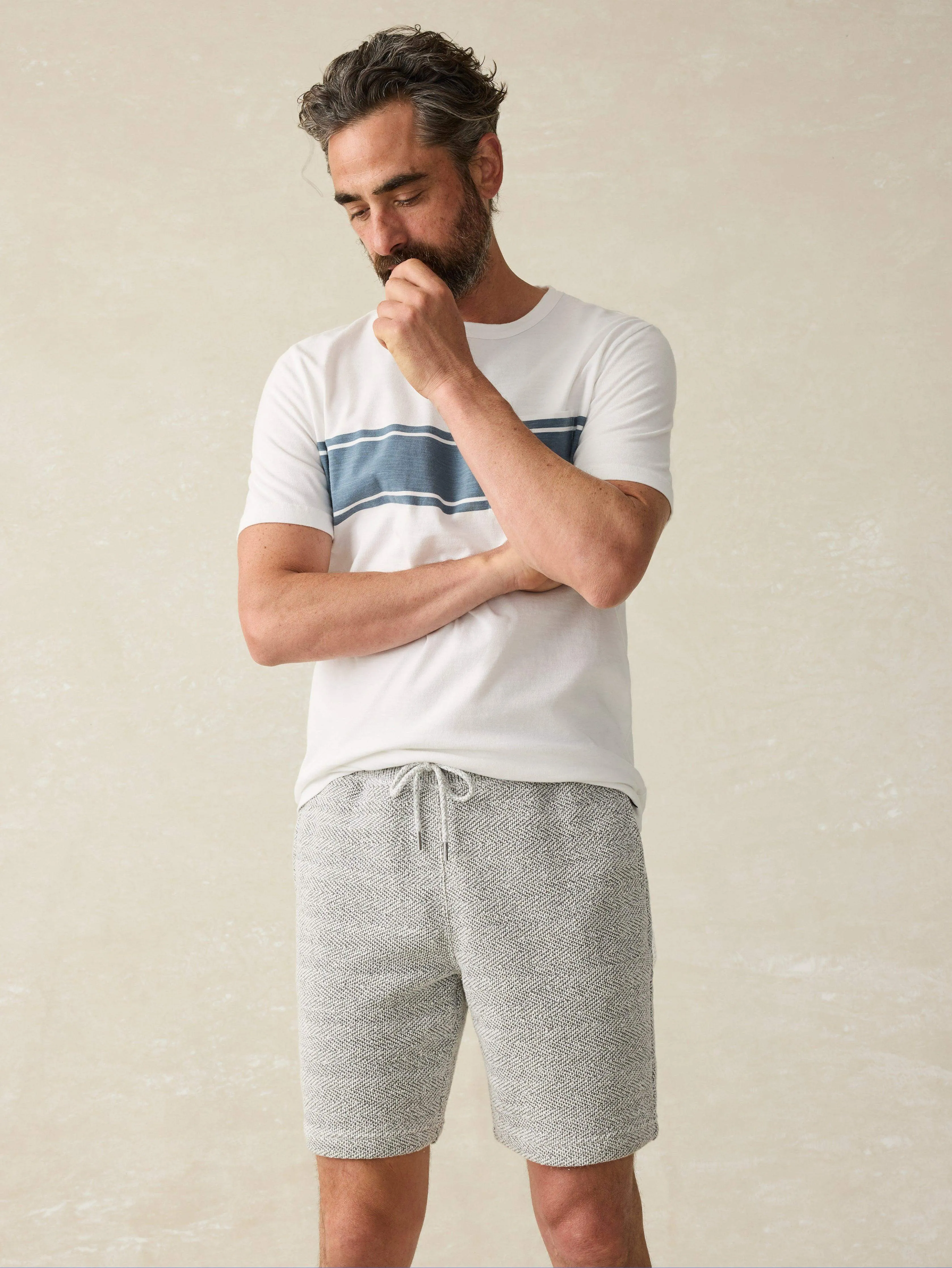 Whitewater Sweatshort - Grey Shell Loop