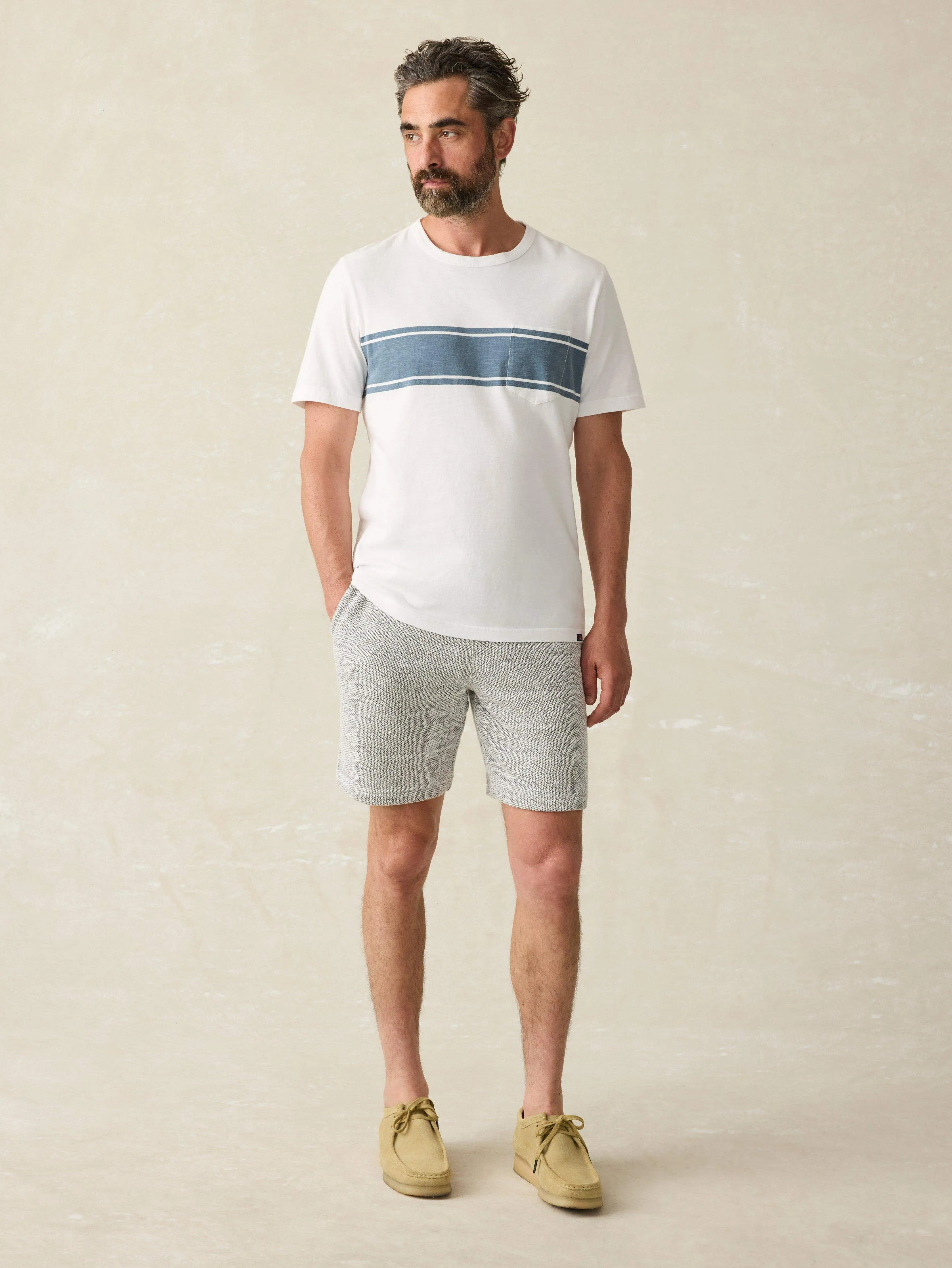 Whitewater Sweatshort - Grey Shell Loop