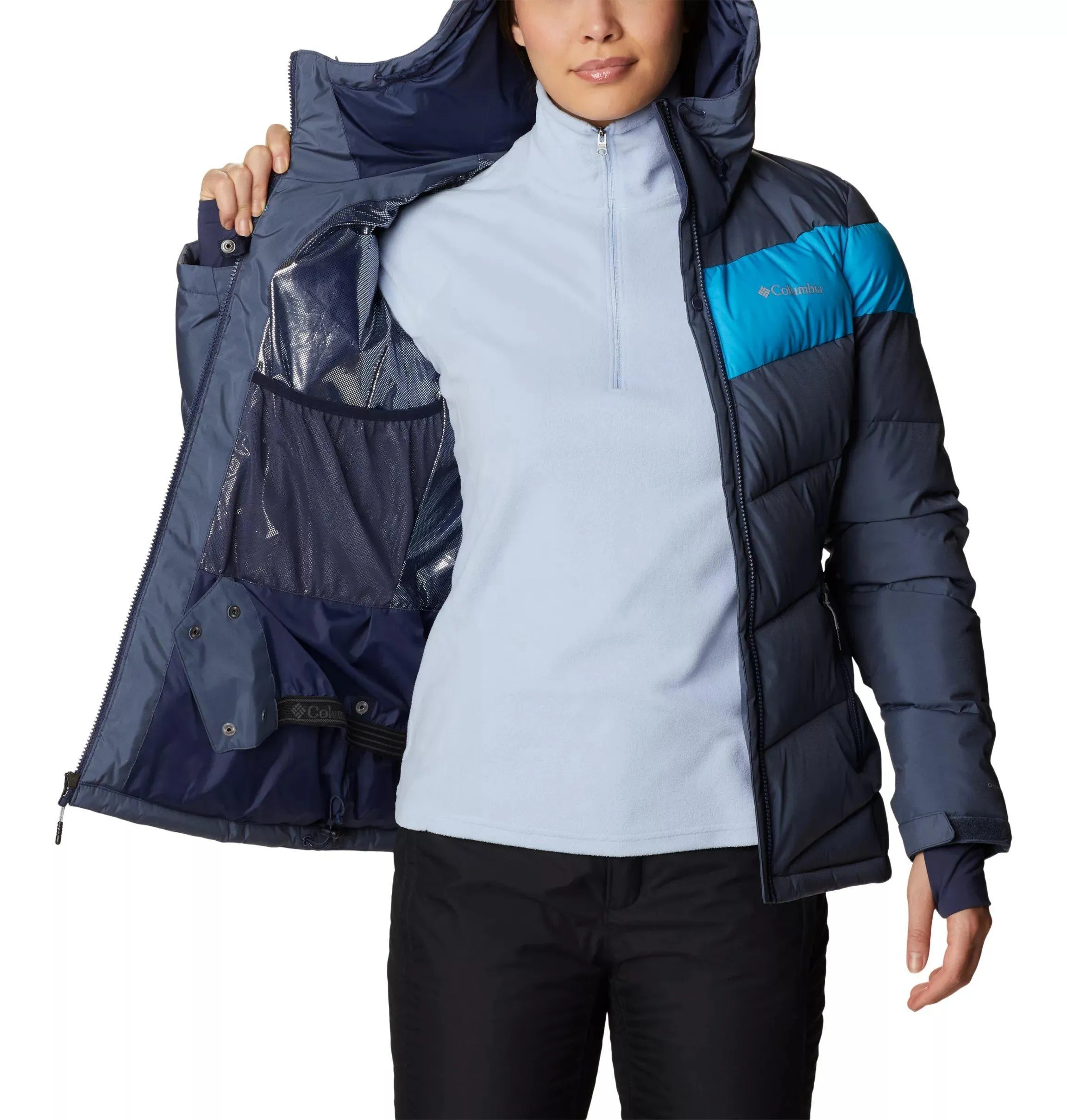 Women's Abbott Peak Jacket - Blue | Ski Jackets UK